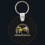 Charlottesville Virginia Va T Shirt Vintage Hiking Keychain<br><div class="desc">Charlottesville Virginia Va T Shirt Vintage Hiking Mountains</div>
