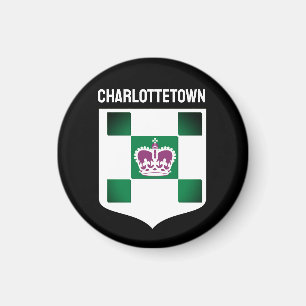 Charlottetown coat of arms - PEI Magnet