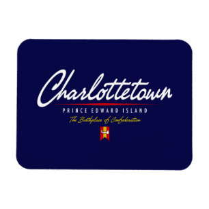 Charlottetown Script Magnet