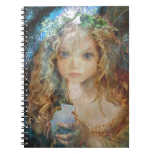 Charm - Fairy Angel with Fairy Dust Blessings Notebook