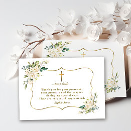 Charm Invitation De Bautizo Con Flores Baptême