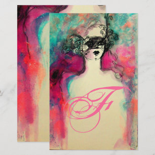 CHARM MONOGRAM BEAUTY FASHION STATIONERY