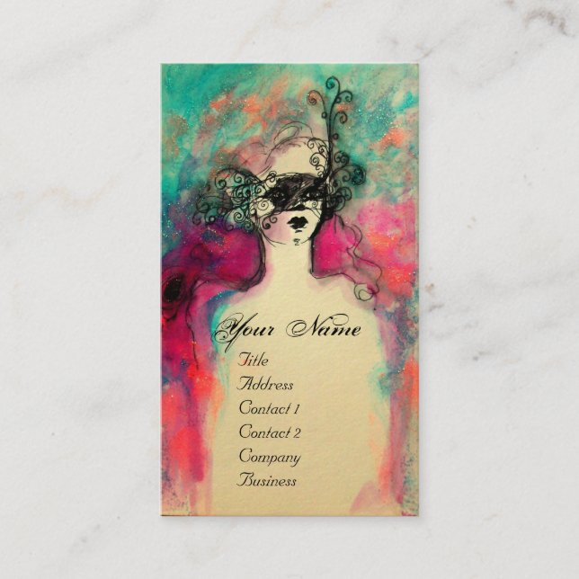 CHARM MONOGRAM BUSINESS CARD (Front)