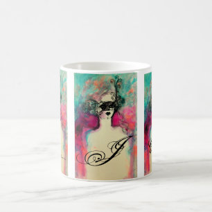 CHARM MONOGRAM COFFEE MUG