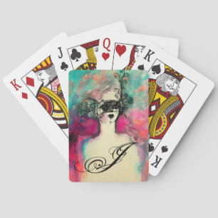 CHARM MONOGRAM PLAYING CARDS