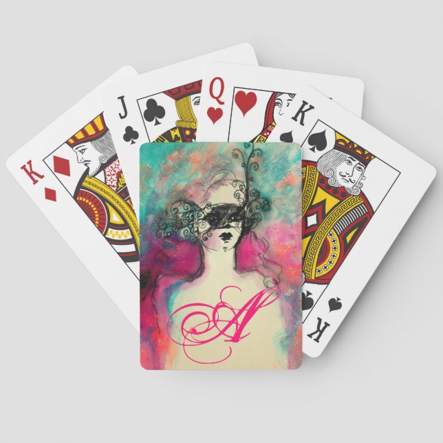 CHARM MONOGRAM PLAYING CARDS (Back)