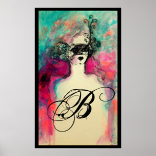 CHARM MONOGRAM POSTER