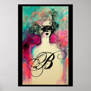 CHARM MONOGRAM POSTER