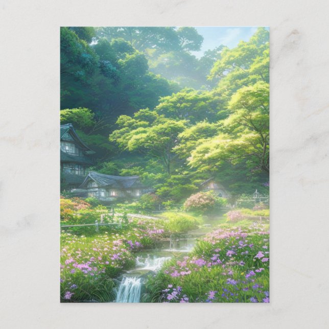 Charm of Summer Postcard (Front)