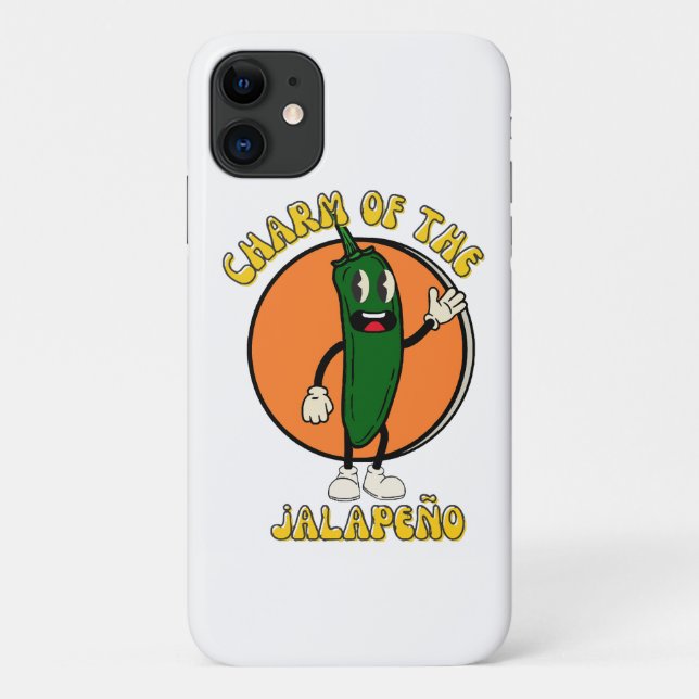 Charm of the Jalapeño Case-Mate iPhone Case (Back)
