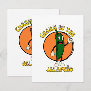 Charm of the Jalapeño Enclosure Card