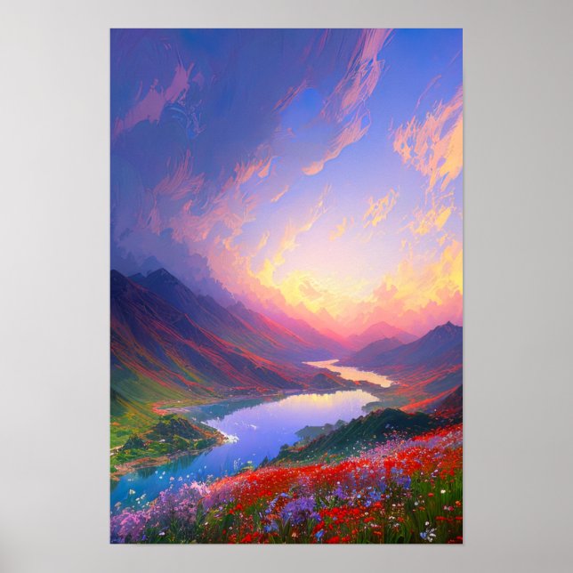 Charm of the Valley Poster (Front)