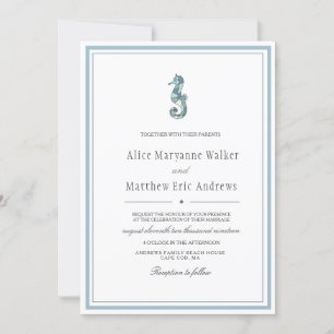 Charme côtier FAIRE-PART DE MARIAGE