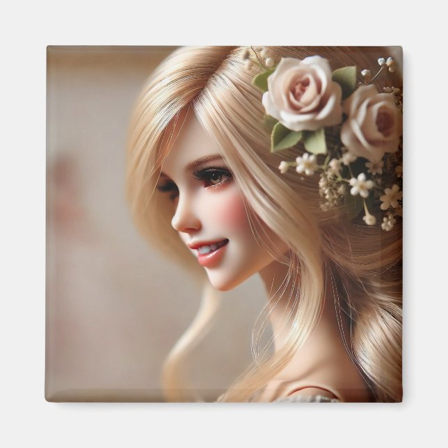 "Charmed Dolls: Guardian of Dreams and Memories Magnet (Front)