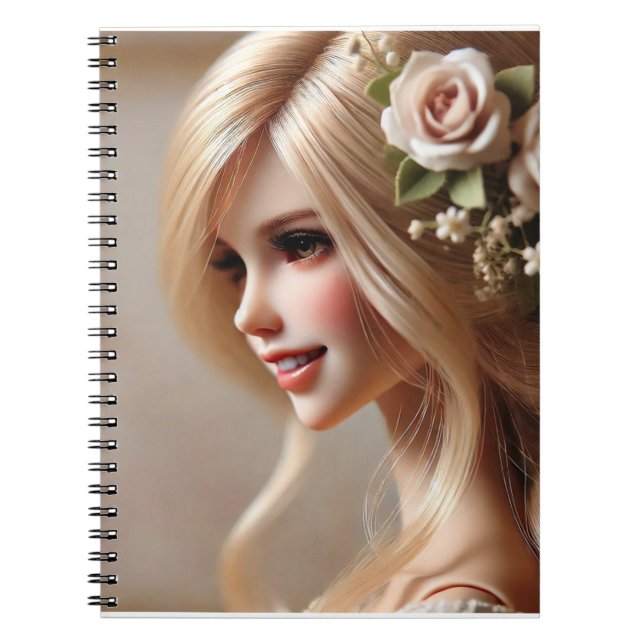 "Charmed Dolls: Guardian of Dreams and Memories Notebook (Front)