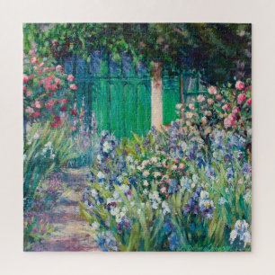 Charmed Entry - French Garden Jigsaw Puzzle
