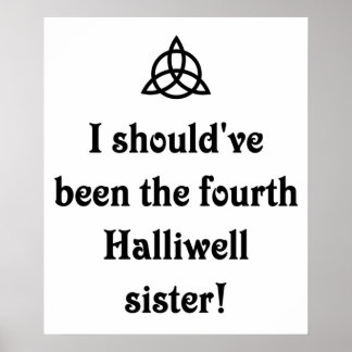 Charmed Halliwell Sisters The Power of three Poster
