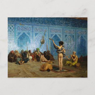 Charmer of Serpents Postcard