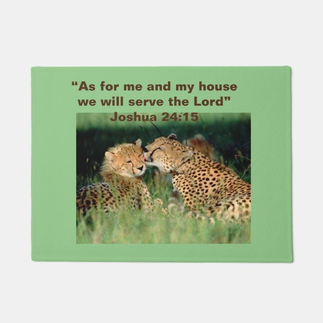 Charming 18" x 24" Door Mat (Front)