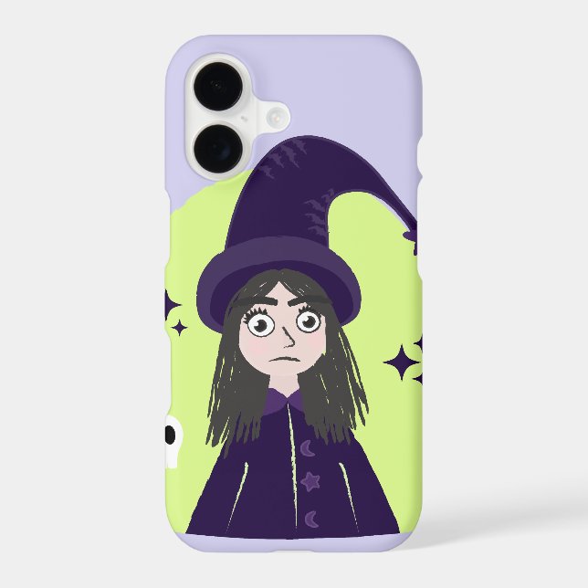 Charming Angry Cute Witch (Back)