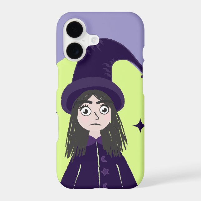 Charming Angry Cute Witch (Back)