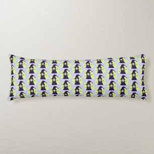 Charming Angry Cute Witch Body Pillow