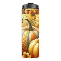 Charming Autumn Bliss: Pumpkin, Flower & Butterfly