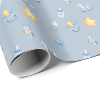 Charming Baby Boy Gift Wrap