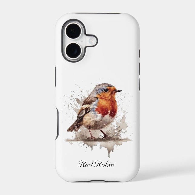 Charming Backyard Robin, custom (Back)