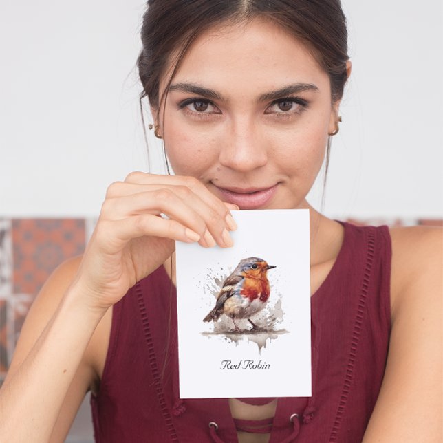 Charming Backyard Robin, custom Card (Creator Uploaded)