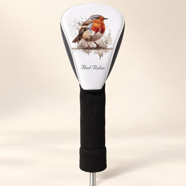 Charming Backyard Robin, custom Golf Head Cover (Creator Uploaded)