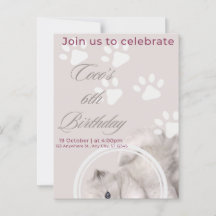 Charming Birthday Invitation | Customizable