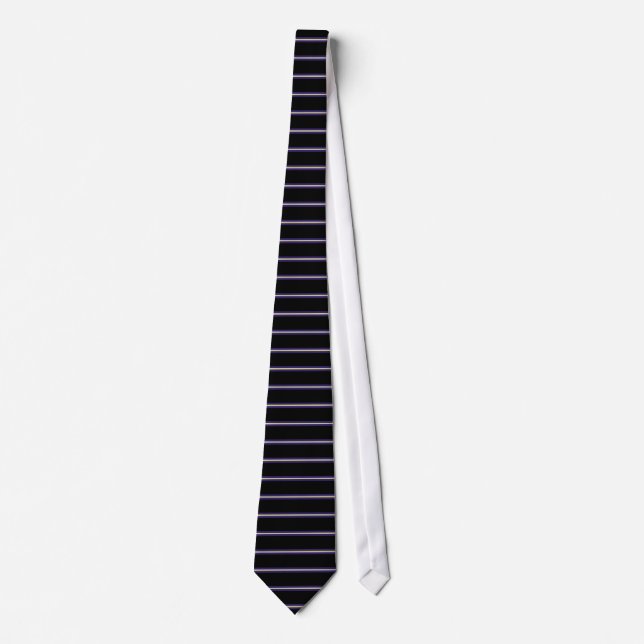 Charming Black Bird Tie (Front)