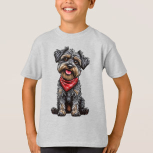🌸 Charming Black Cute Pup Soft Cozy Style 🌸 T-Shirt