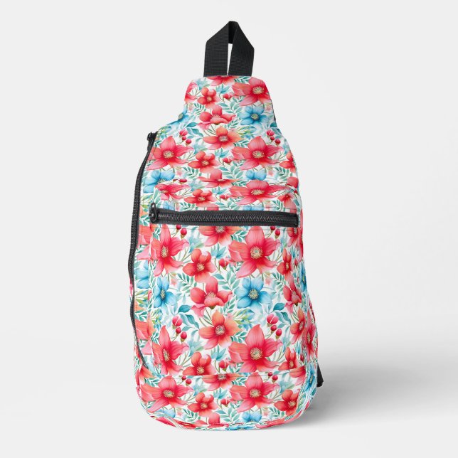 Charming Bouquet Ranya Pattern-65292 Sling Bag (Front)
