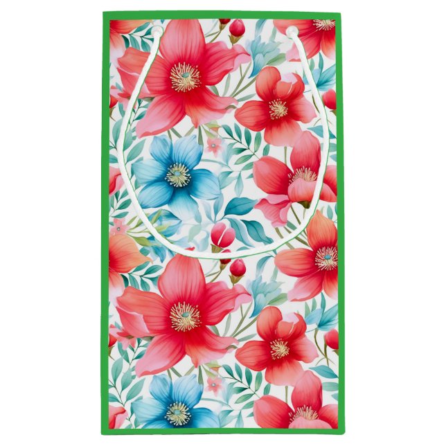 Charming Bouquet Ranya Pattern-65292 Small Gift Bag (Back)