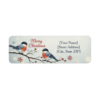 Charming Bullfinch Birds Winter