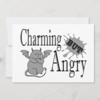 Charming but angry little devil cat funny quote