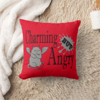 Charming but angry little devil cat funny quote