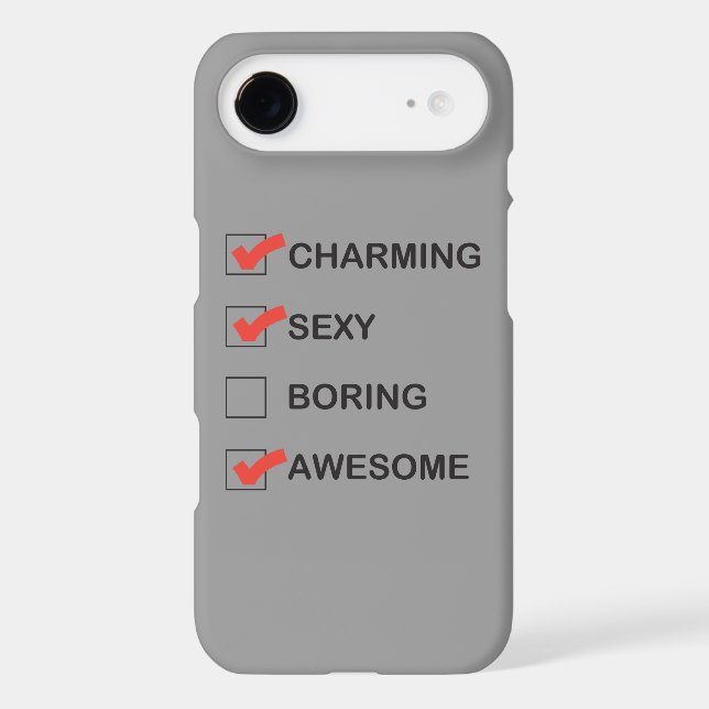 Charming Case-Mate iPhone Case (Back)