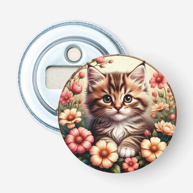 Charming Cat Bottle Opener (Front)