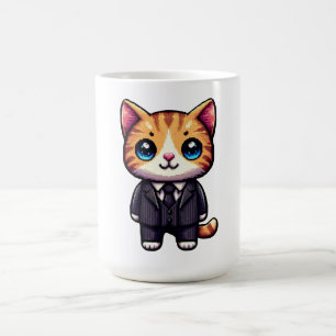 Charming Cat Executive Coffee Mug