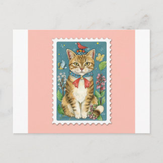 Charming Cat Postcards for Feline Fanatics