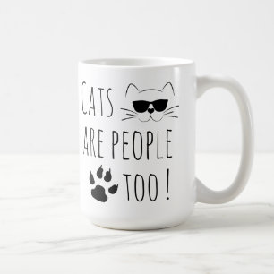 Charming Cats are people too Coffee Mug