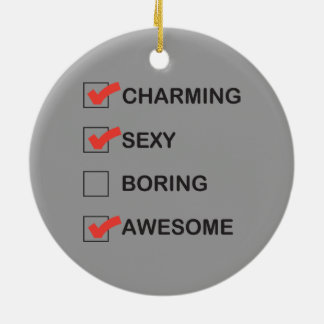 Charming Ceramic Ornament