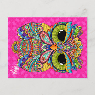 Charming Charlie Owl Postcard