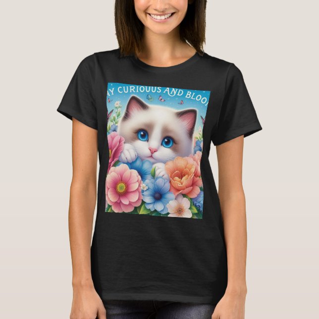 Charming Chat T-Shirt Design (Devant)