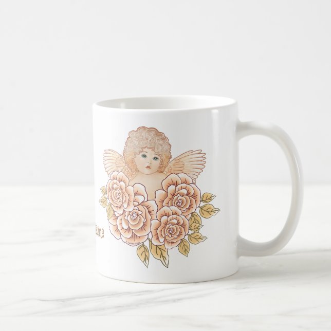 Charming Cherub Angel mugs (Right)