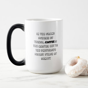 Charming Coffee Philosophy Humour Magic Mug