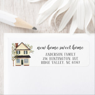 Charming Cream House Home Sweet HomeAdresse Étique